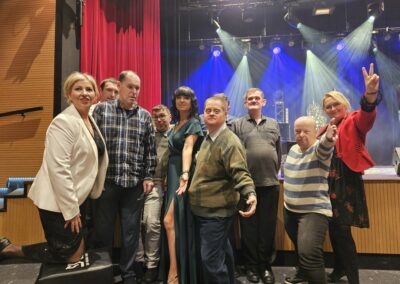 Zdjęcie przed sceną