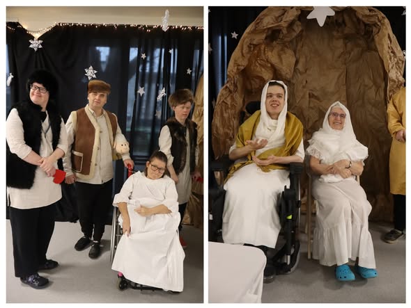 W Betlejem, w ubogiej stajence, narodziło się Dzieciątko Jezus. To…